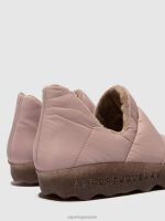 schoenen lila vrouwen Asportuguesas schoenen met ronde neus crus 6JPTP117 - Afbeelding 5