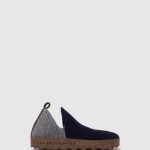 schoenen marine/beton vrouwen Asportuguesas schoenen met ronde neus stad 6JPTP98