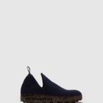 schoenen marine vrouwen Asportuguesas schoenen met ronde neus stad 6JPTP45
