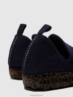 schoenen marine vrouwen Asportuguesas schoenen met ronde neus stad 6JPTP45 - Afbeelding 5