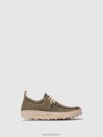 schoenen militaire groene hennep Heren Asportuguesas instapschoenen praatje 6JPTP202