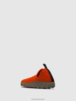 schoenen oranje vrouwen Asportuguesas instapschoenen stad 6JPTP80 - Afbeelding 3