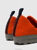 schoenen oranje vrouwen Asportuguesas instapschoenen stad 6JPTP80 - Afbeelding 4
