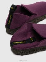 schoenen paars vrouwen Asportuguesas ronde neus schoenen crew 6JPTP68 - Afbeelding 4