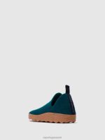schoenen Pauw blauw vrouwen Asportuguesas schoenen met ronde neus stad 6JPTP34 - Afbeelding 2