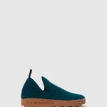 schoenen Pauw blauw vrouwen Asportuguesas schoenen met ronde neus stad 6JPTP34