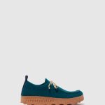schoenen Pauw blauw vrouwen Asportuguesas veterschoenen chatten 6JPTP74