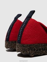 schoenen rood vrouwen Asportuguesas instapschoenen stad 6JPTP43 - Afbeelding 4