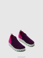 schoenen roze paars vrouwen Asportuguesas schoenen met ronde neus stad 6JPTP50 - Afbeelding 2