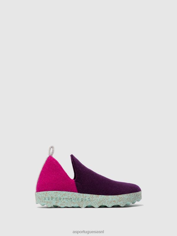 schoenen_roze_paars_vrouwen_asportuguesas_schoenen_met_ronde_neus_stad_6jptp50.jpg schoenen roze paars vrouwen Asportuguesas schoenen met ronde neus stad 6JPTP50 - Afbeelding 1