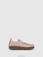 schoenen roze/taupekleurig vrouwen Asportuguesas veterschoenen chatten 6JPTP108