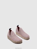 schoenen stoffige roos vrouwen Asportuguesas schoenen met ronde neus stad 6JPTP76 - Afbeelding 2