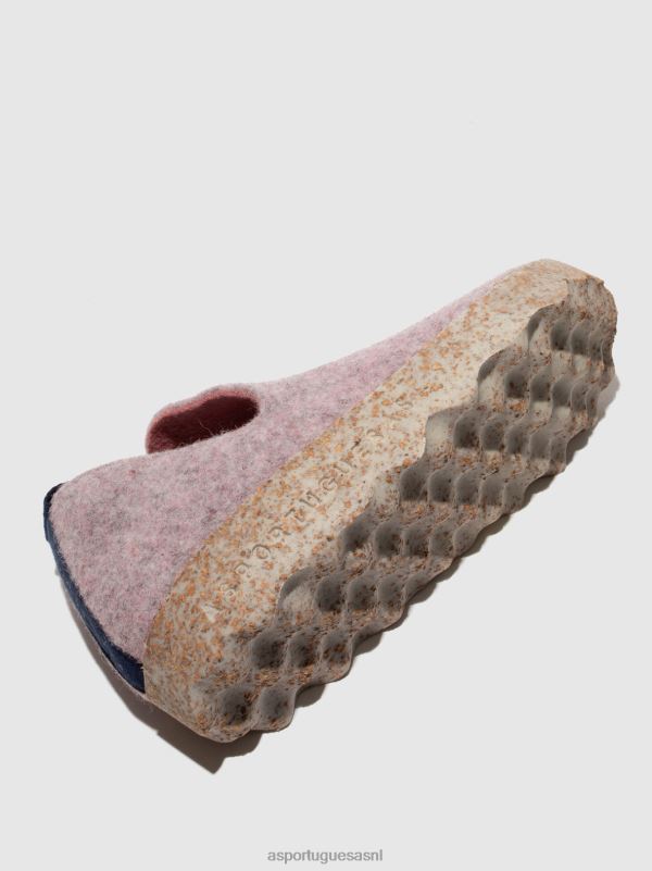 schoenen stoffige roos vrouwen Asportuguesas schoenen met ronde neus stad 6JPTP76 - Afbeelding 4