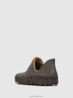 schoenen taupe vrouwen Asportuguesas schoenen met ronde neus crus 6JPTP95 - Afbeelding 3