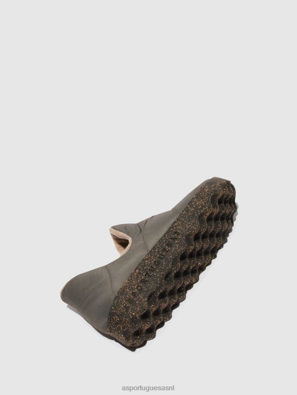 schoenen taupe vrouwen Asportuguesas schoenen met ronde neus crus 6JPTP95 - Afbeelding 4