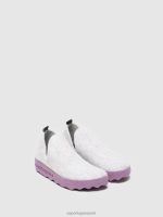 schoenen wit vrouwen Asportuguesas schoenen met ronde neus stad 6JPTP82 - Afbeelding 2