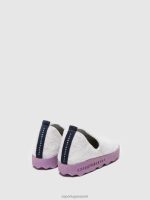 schoenen wit vrouwen Asportuguesas schoenen met ronde neus stad 6JPTP82 - Afbeelding 3
