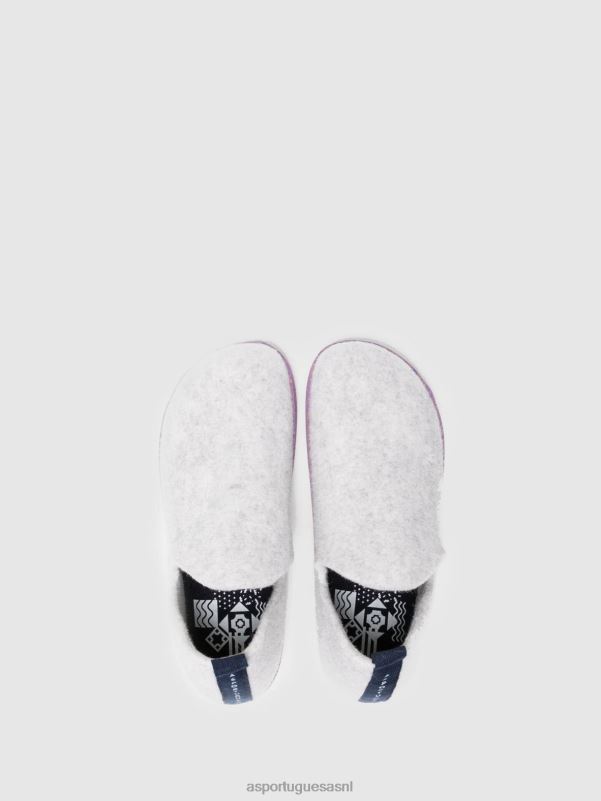 schoenen wit vrouwen Asportuguesas schoenen met ronde neus stad 6JPTP82 - Afbeelding 4