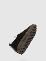 schoenen zwart/militair groen Heren Asportuguesas veterschoenen chatten 6JPTP208 - Afbeelding 4
