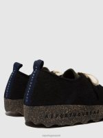 schoenen zwart/militair groen Heren Asportuguesas veterschoenen chatten 6JPTP208 - Afbeelding 5