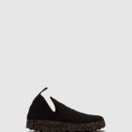 schoenen zwart vrouwen Asportuguesas instapschoenen stad 6JPTP47