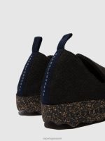 schoenen zwart vrouwen Asportuguesas instapschoenen stad 6JPTP47 - Afbeelding 4