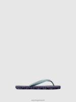 slippers blauwe en wolkenband Heren Asportuguesas strand slippers hobbelig 6JPTP181 - Afbeelding 2