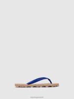 slippers blauwe rubberen band vrouwen Asportuguesas basis voor strandslippers 6JPTP3