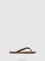 slippers bruine en bruine band Heren Asportuguesas basis voor strandslippers 6JPTP170 - Afbeelding 2