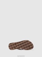 slippers bruine en bruine band Heren Asportuguesas basis voor strandslippers 6JPTP170 - Afbeelding 3