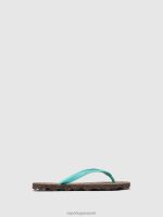 slippers groene rubberen band Heren Asportuguesas basis voor strandslippers 6JPTP182