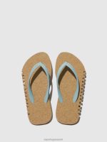 slippers militaire en wolkenriem Heren Asportuguesas strand slippers hobbelig 6JPTP187 - Afbeelding 2