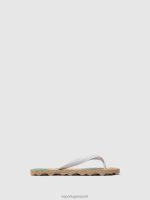 slippers natuurlijke & witte band vrouwen Asportuguesas strand slippers amazonia 6JPTP5 - Afbeelding 2