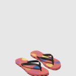slippers rode en zwarte band Heren Asportuguesas strand slippers koralen 6JPTP179