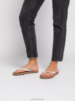 slippers witte en rubberen band vrouwen Asportuguesas basis voor strandslippers 6JPTP4