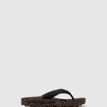 slippers zwarte rubberen band Heren Asportuguesas casual flip-flops gevoel 6JPTP173