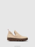 sneakers beige(suède) Heren Asportuguesas instappers city 6JPTP211