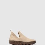 sneakers beige(suède) vrouwen Asportuguesas instappers city 6JPTP70