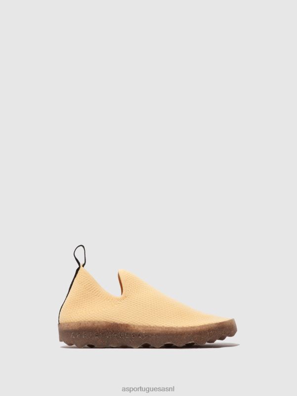 sneakers botercrème vrouwen Asportuguesas zorg voor instappers 6JPTP17 - Afbeelding 1