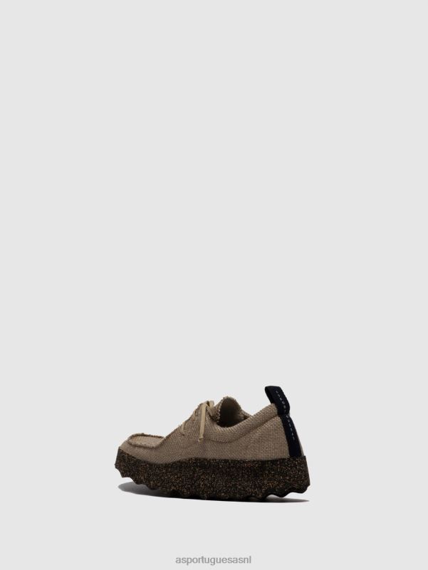 sneakers bruin Heren Asportuguesas sneakers met veters chat sand 6JPTP194 - Afbeelding 3