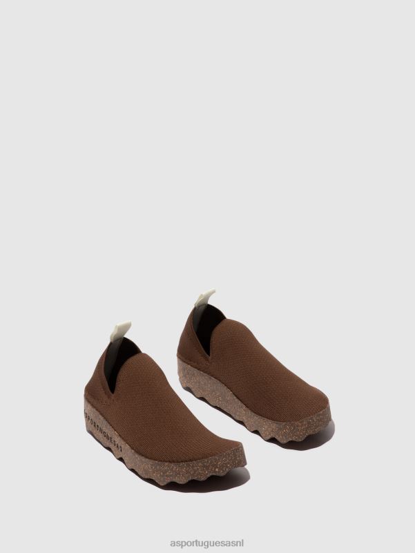 sneakers bruin Heren Asportuguesas zorg voor instappers 6JPTP192 - Afbeelding 2