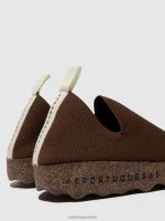 sneakers bruin vrouwen Asportuguesas zorg voor instappers 6JPTP18 - Afbeelding 5