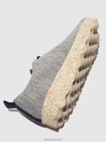 sneakers grijze merinowol vrouwen Asportuguesas vetersneakers camp wol 6JPTP16 - Afbeelding 4