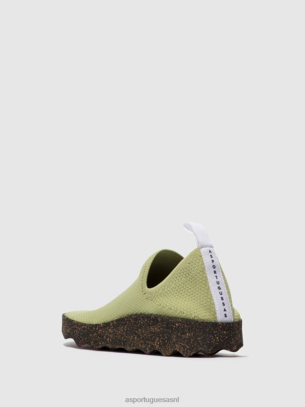 sneakers khaki vrouwen Asportuguesas zorg voor instappers 6JPTP20 - Afbeelding 3