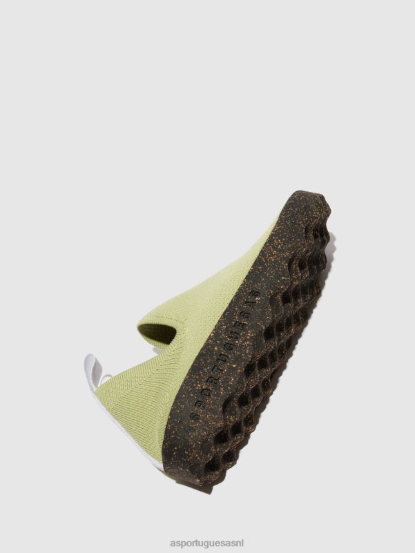 sneakers khaki vrouwen Asportuguesas zorg voor instappers 6JPTP20 - Afbeelding 4