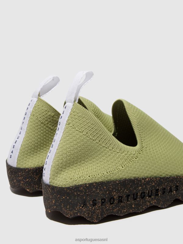 sneakers khaki vrouwen Asportuguesas zorg voor instappers 6JPTP20 - Afbeelding 5
