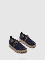 sneakers marine vrouwen Asportuguesas veterschoenen chatten 6JPTP69 - Afbeelding 2