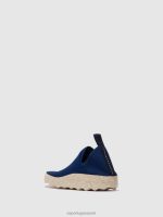 sneakers marineblauw s.cafe stretch Heren Asportuguesas elastische trainers zorg 6JPTP189 - Afbeelding 3