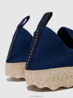 sneakers marineblauw s.cafe stretch Heren Asportuguesas elastische trainers zorg 6JPTP189 - Afbeelding 5