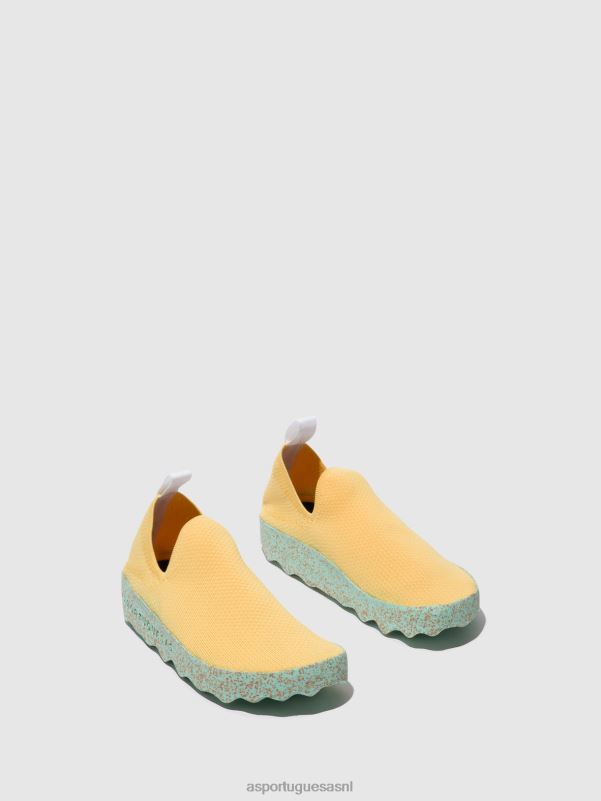 sneakers R. geel vrouwen Asportuguesas zorg voor instappers 6JPTP14 - Afbeelding 2